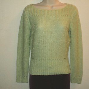 Christina Rotelli S Pullover Sweater Mint Green